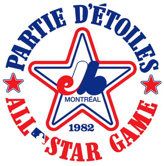 MLB All-Star Game 1982 Logo vinyl decal